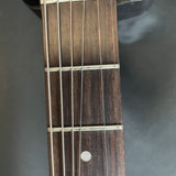 Fretboard close-up of Used Partscaster Mighty Mite, Hipshot, Seymour Duncan.