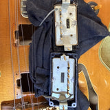 Pickups removed from Vintage 1959 Gibson Byrdland Natural.