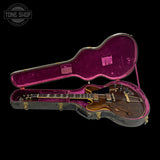 Vintage 1973 Gibson ES-345TD Stereo Walnut Finish w/Changed Tuners in case.
