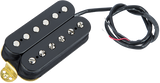 Top down of EVH Wolfgang Neck Pickup Black.