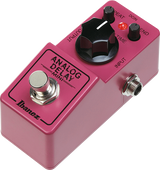 Front right angle of Ibanez Analog Delay Mini.