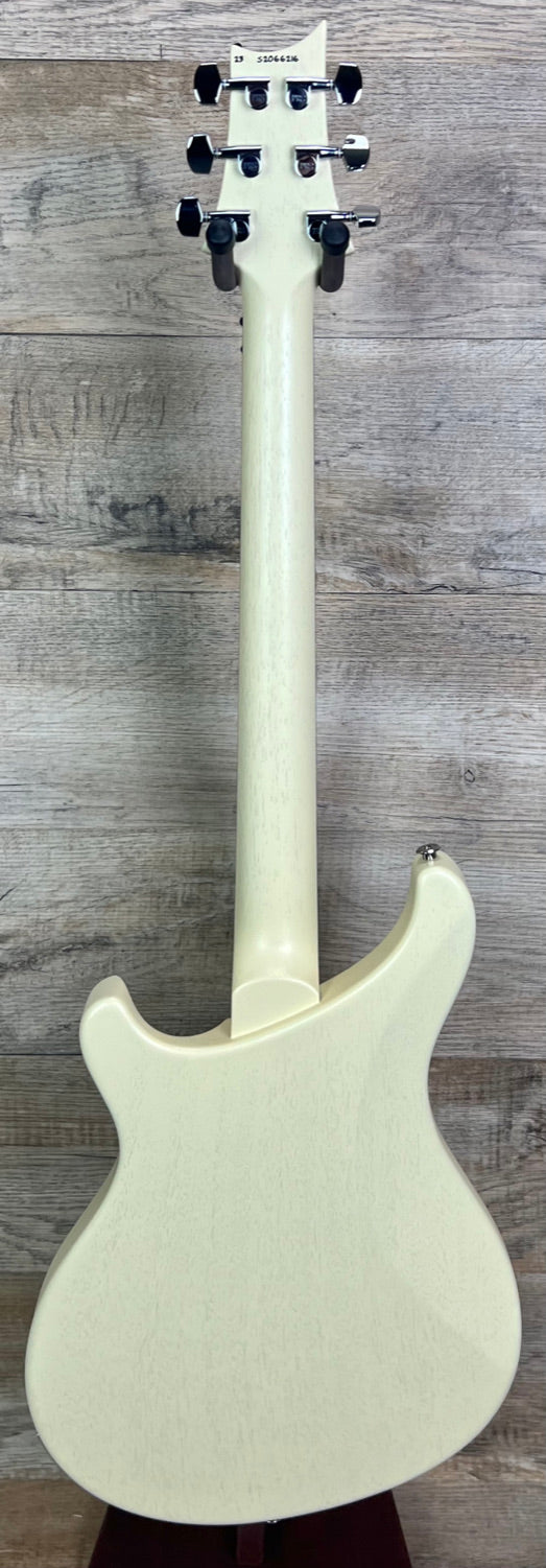 PRS S2 Vela Semi-Hollow Satin Antique White w/bag