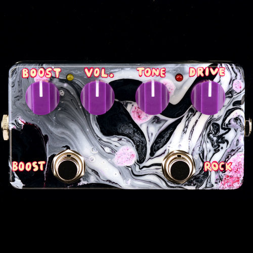 Top down of Zvex Custom Shop Bock of Rock FF001.