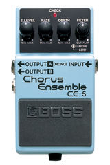 Top down of Boss CE-5 Chorus Ensemble.