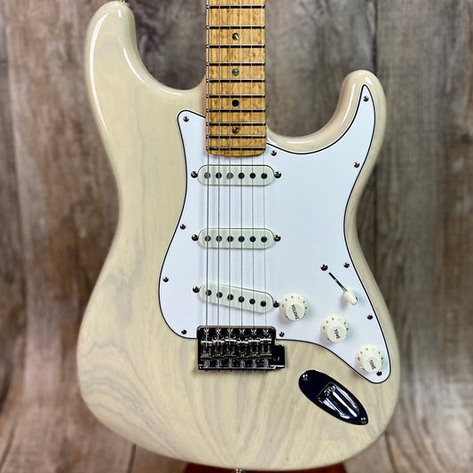 Fender Custom Shop Stratocaster electric guitar in Vintage Blonde Tone Shop Guitars DFW