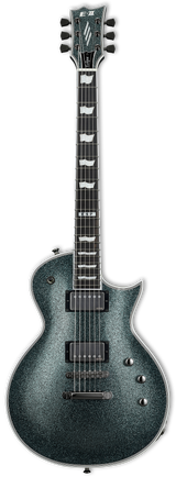 Full frontal of ESP E-II Eclipse Granite Sparkle.