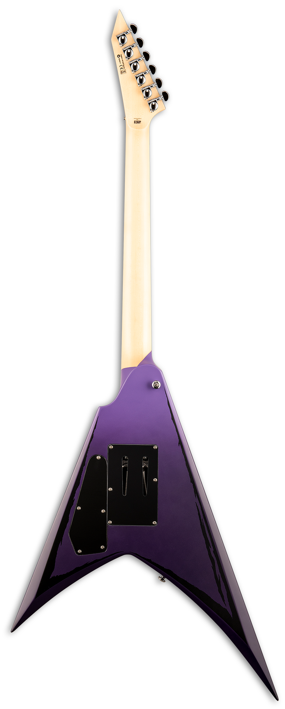 ESP LTD Alexi Ripped Purple Fade Satin w/case