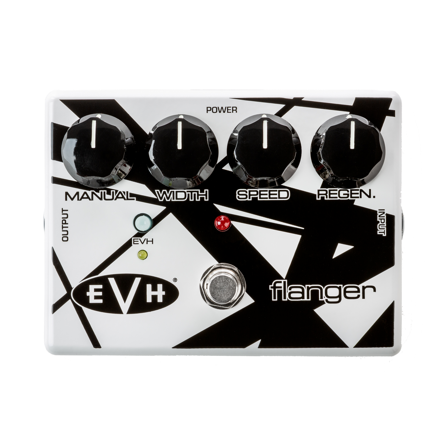 Top down of MXR EVH117 Flanger.