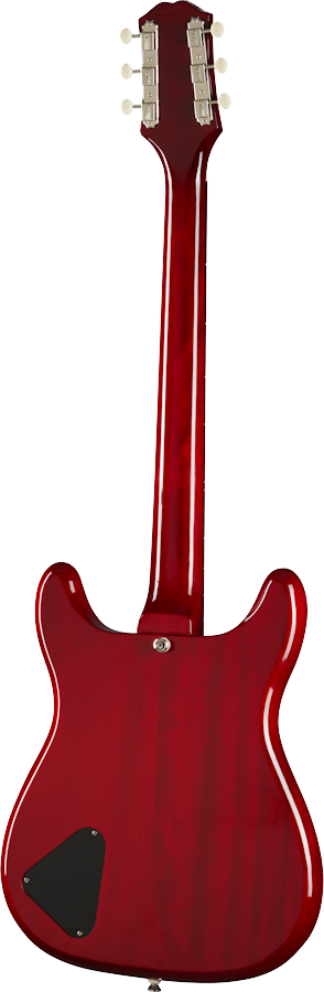 Back of Epiphone Coronet Cherry.
