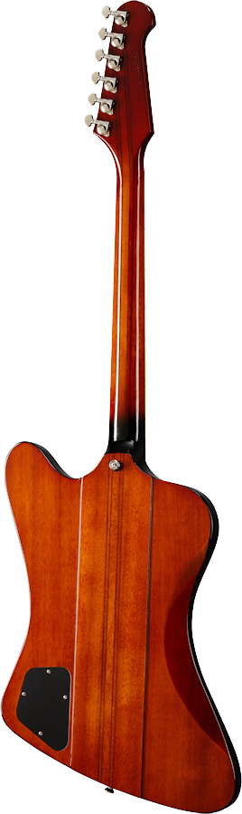 Back of Epiphone Firebird Vintage Sunburst.