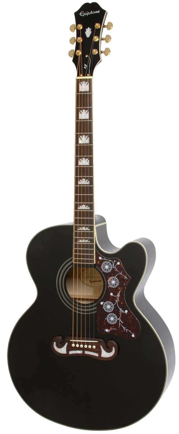 Epiphone EJ-200CE Black