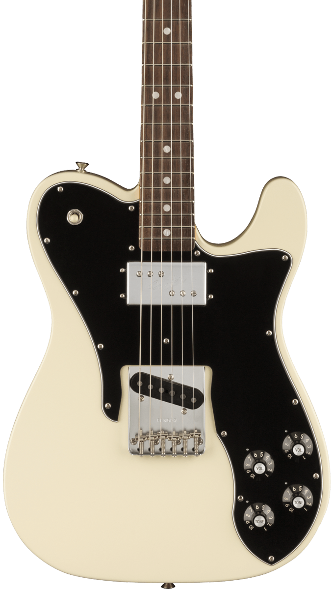 Fender American Vintage II 1977 Telecaster Custom RW Olympic White w/case
