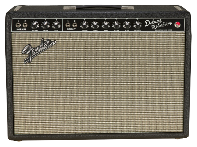 Front of Fender ’64 Custom Deluxe Reverb Hand Wired.