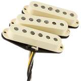 Front of Fender Eric Johnson Strat Pickup Set.