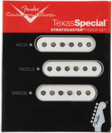 Front of Fender Texas Special Strat pickups Set of 3 packaging.
