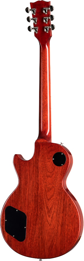 Back of Gibson Les Paul Standard '60s Figured Top Bourbon Burst.