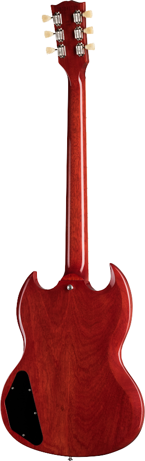 Back of Gibson SG Standard 61 Vintage Cherry.