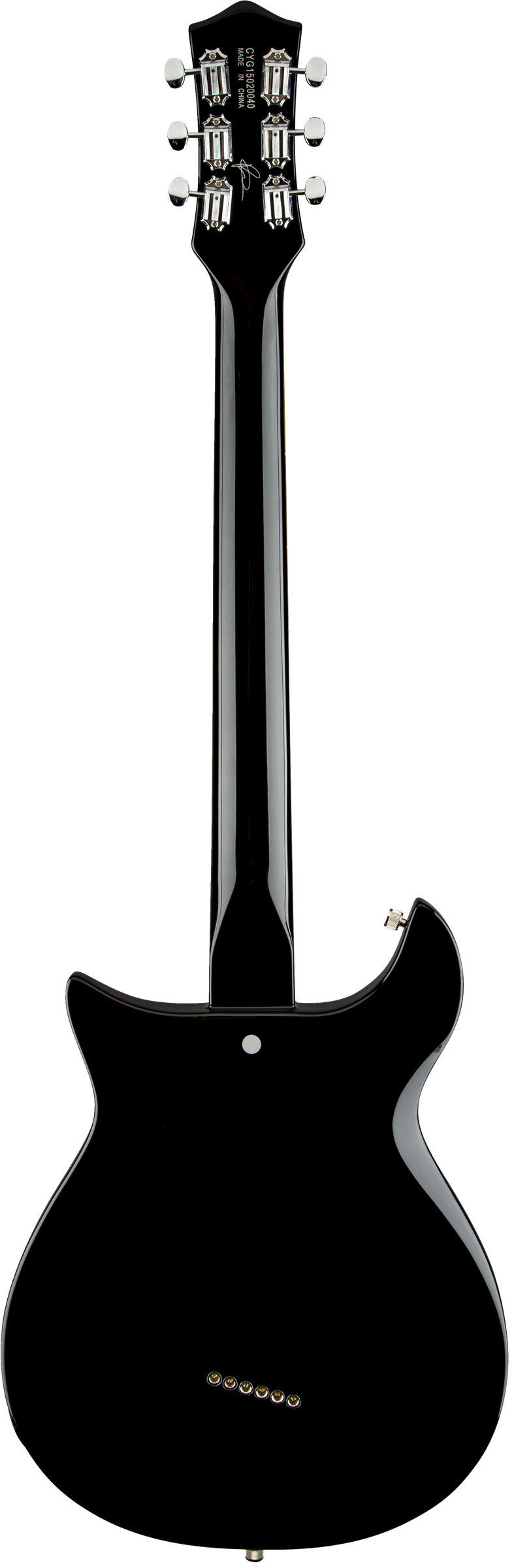 Gretsch G5135CVT-PS Patrick Stump Electromatic Stump-O-Matic CVT Black w/Pewter Stripes