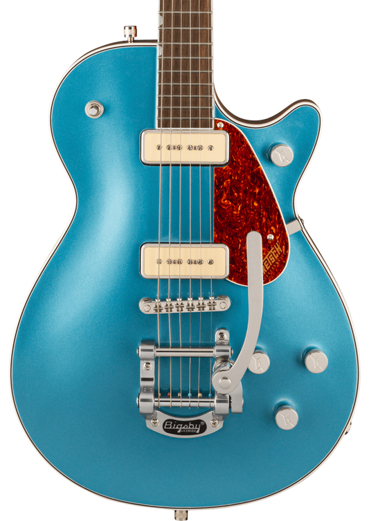 Front of Gretsch G5210T-P90 Electromatic Jet Two 90 Single-Cut w/Bigsby Mako.