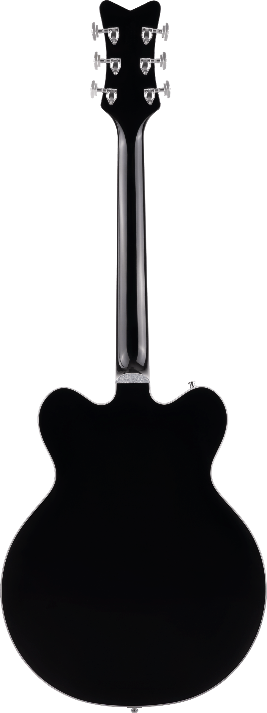 Gretsch G6636TSL Players Edition Silver Falcon Center Block Double-Cut w/String-Thru Bigsby Filter’Tron Pickups Black w/case