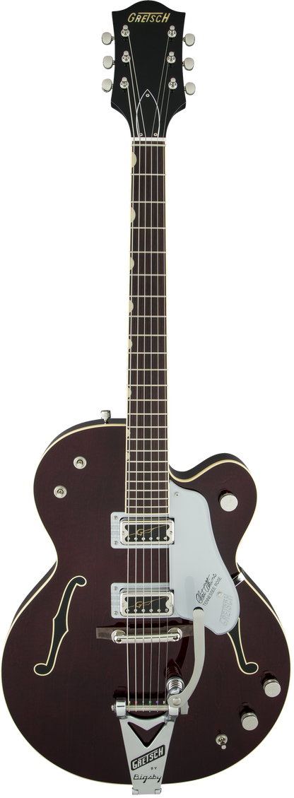Gretsch G6119T-62 Vintage Select Edition 62 Tennessee Rose Hollow Body w/Bigsby TV Jones Dark Cherry Stain w/case