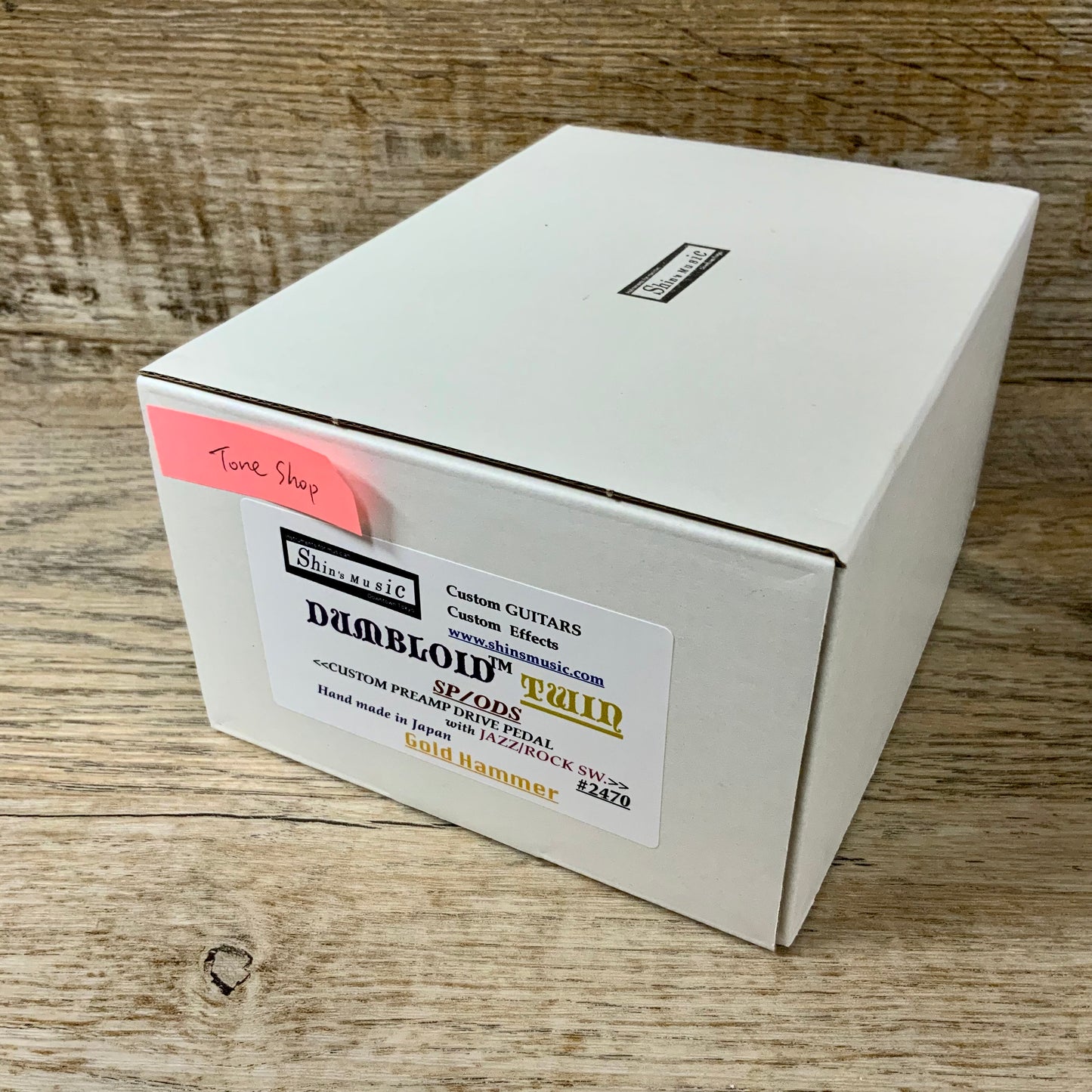 Shins Music Dumbloid Twin Gold Hammer