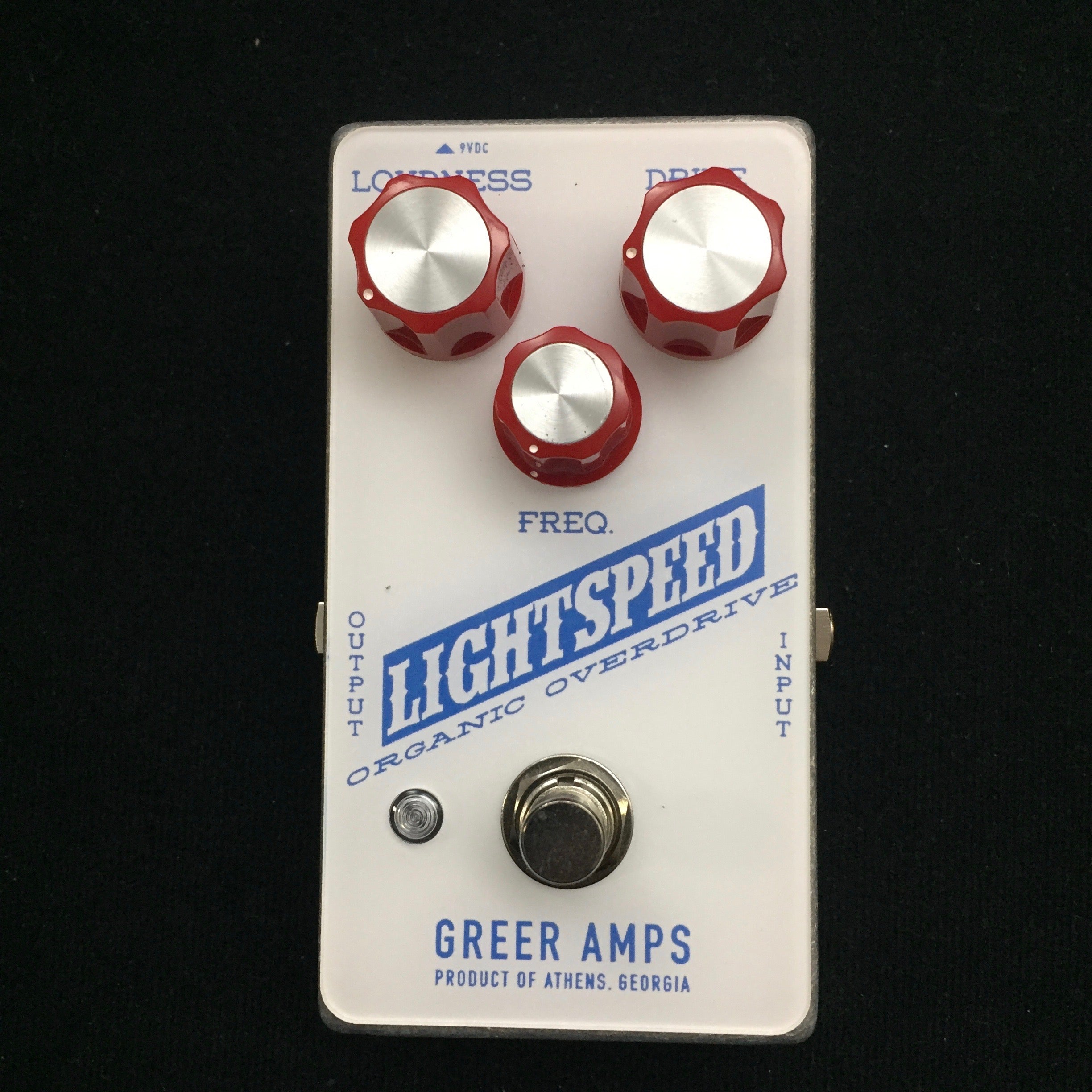 Greer Amps Lightspeed Organic Overdrive America – Tone Shop Guitars