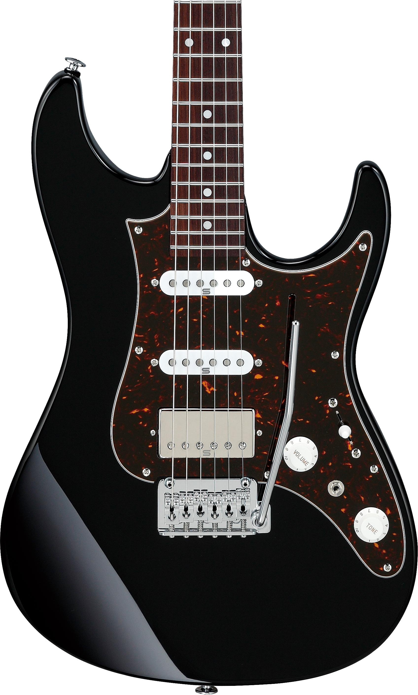 Ibanez AZ2204NBK Prestige Black w case