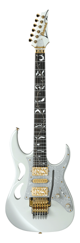 Ibanez PIA3761SLW Steve Vai Sig Stallion White w/case