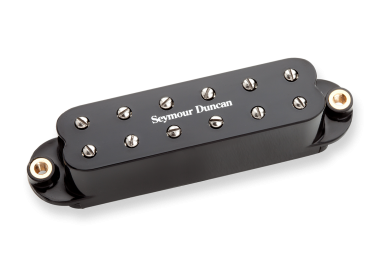Front angle of Seymour Duncan SJBJ-1b JB Jr. for Strat Black.