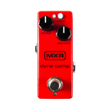 Top down of MXR M291 Dyna Comp Mini.
