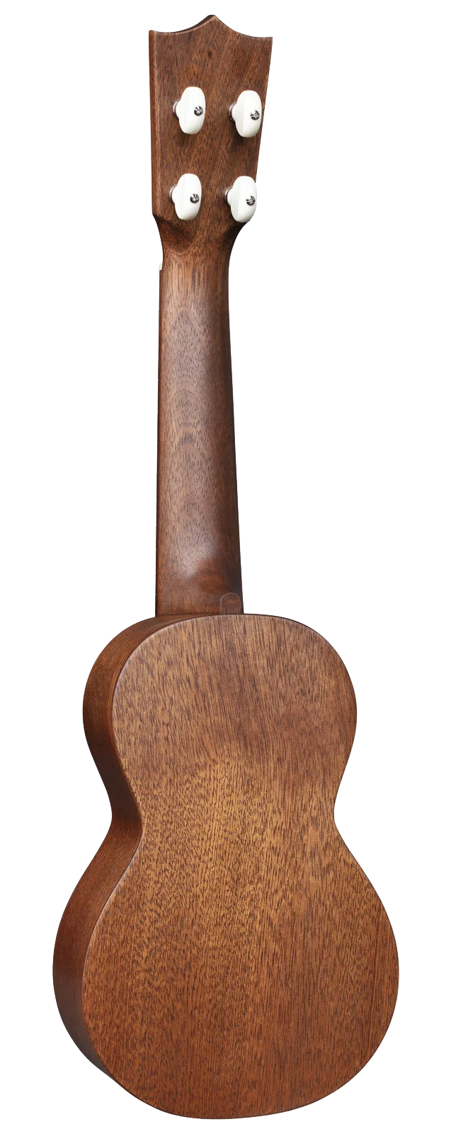 Back of Martin S1 Soprano Ukulele Natural Mahogany.