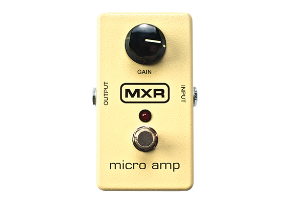 Top down of MXR M133 Micro Amp.