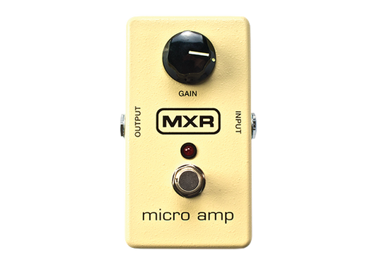 Top down of MXR M133 Micro Amp.
