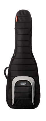 Front of Mono M80-2B-BLK Classic Dual Bass Guitar Case Black.