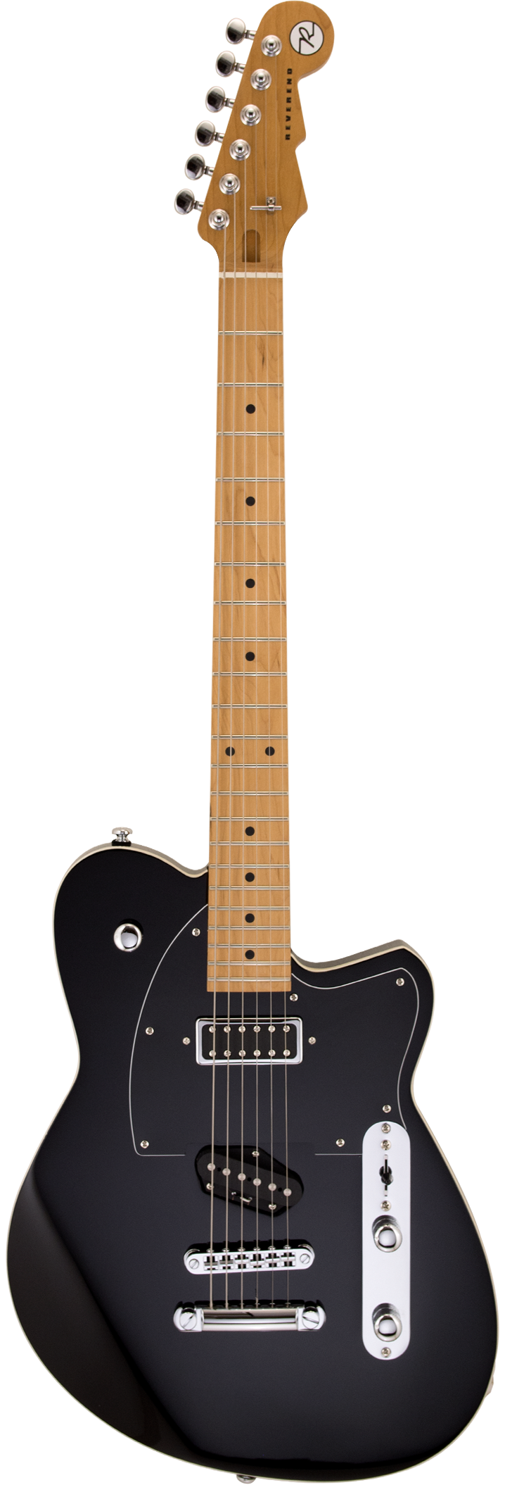 Full frontal of Reverend Buckshot Midnight Black.