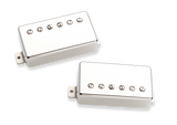 Top down of Seymour Duncan Pearly Gates Set Nickel.