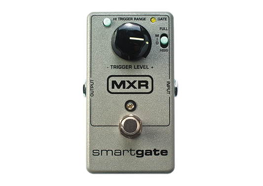 Top down of MXR M135 Smart Gate&reg; Noise Gate.