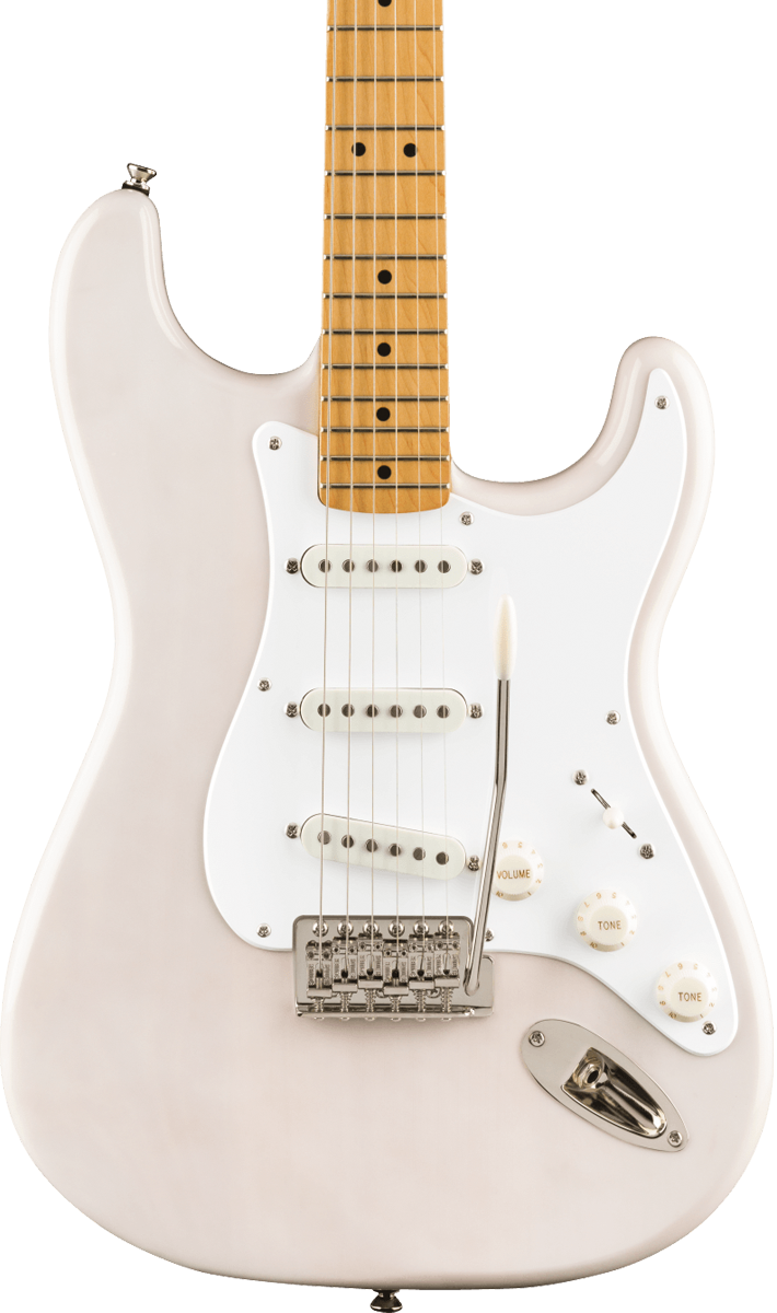 Squier Classic Vibe '50s Stratocaster Maple Fingerboard White Squier Classic Vibe '50s Stratocaster Maple Fingerboard White
