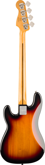Back of Squier Classic Vibe 60s Precision Bass 3-Color Sunburst.