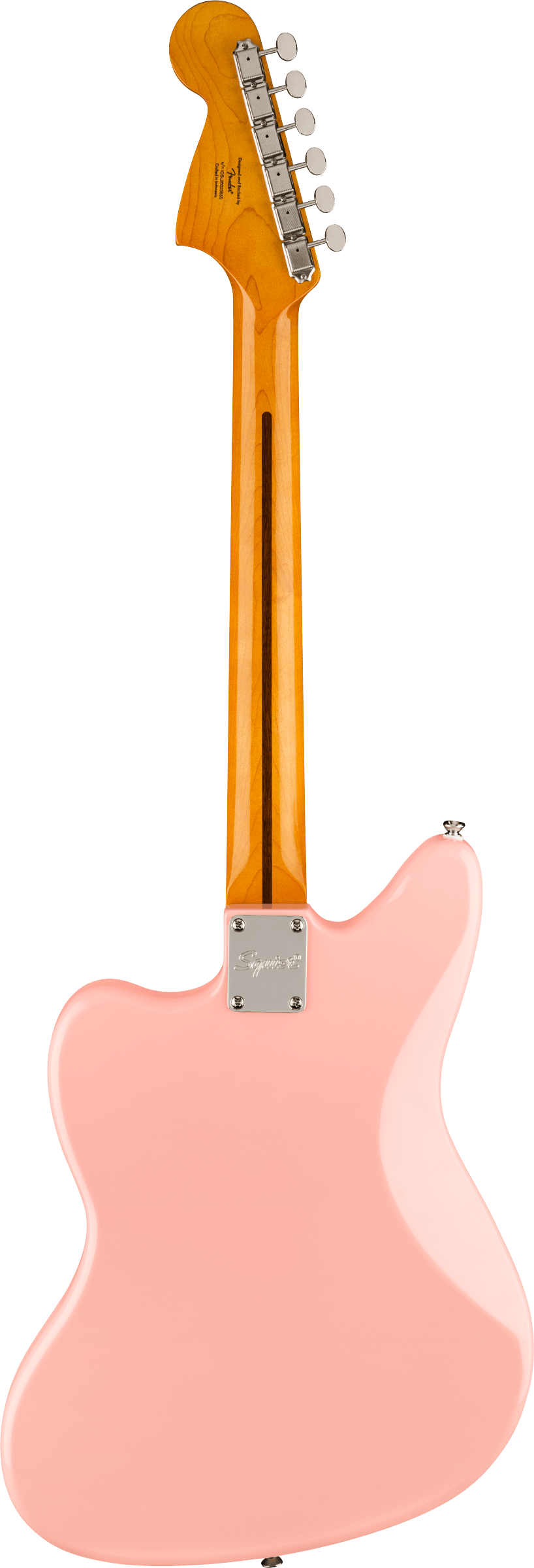 Squier FSR Classic Vibe 60s Jaguar Matching Headstock Shell Pink
