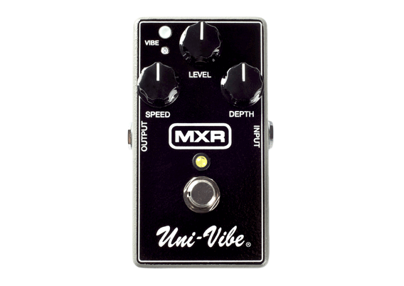 Top down of MXR M68 Univibe.