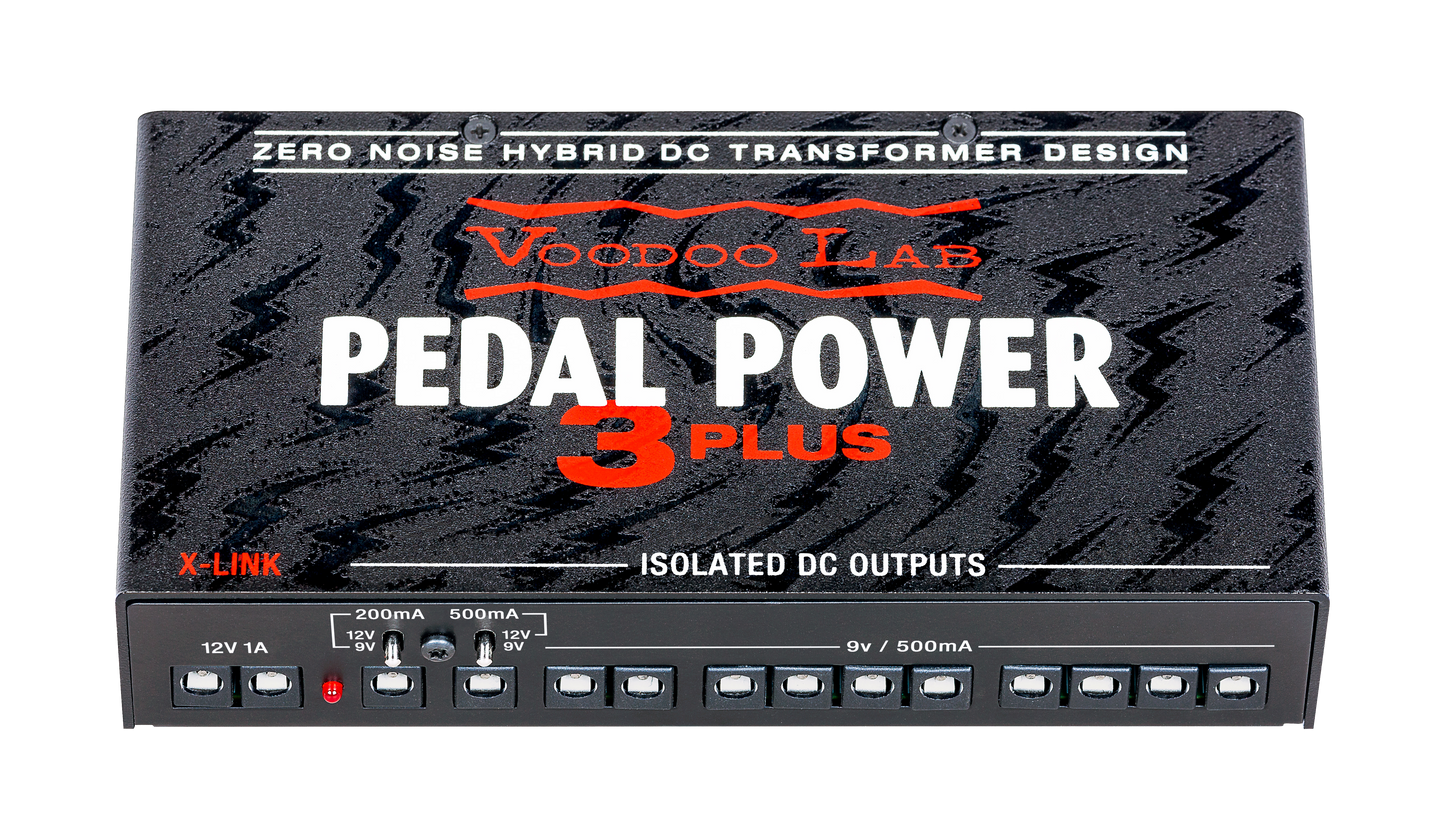 Front of Voodoo Lab Pedal Power 3 PLUS.