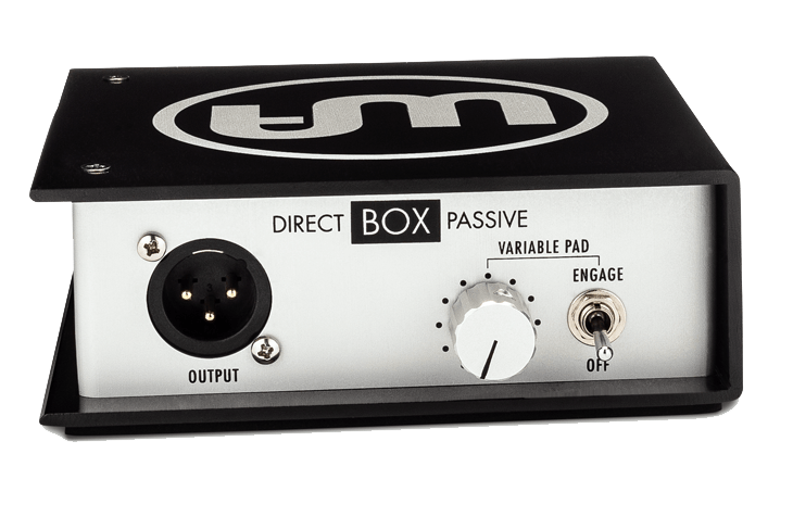 Front of Warm Audio WA-DI-P Passive DI Box.