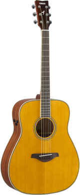 Yamaha FG-TA TransAcoustic Dreadnought Vintage Tint