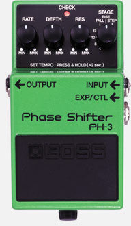 Top down of Boss PH-3 Phase Shifter.
