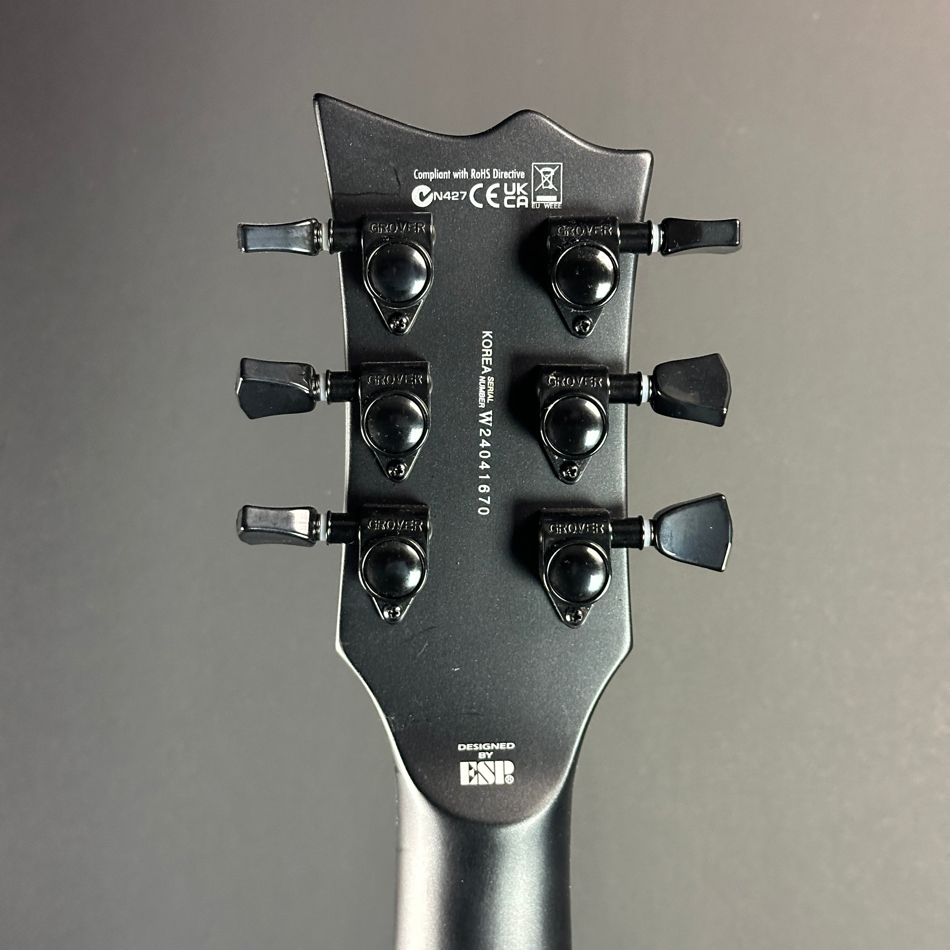 Used ESP LTD Viper 1000 Deluxe Satin Black TSU18659 – Tone Used ESP LTD Viper 1000 Deluxe Satin Black TSU18659 – Tone