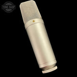 Top of Used Rode NT1000 Condenser Studio Microphone.