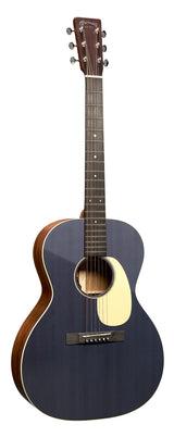 Full frontal of Martin 00L-16E Blue Denim.