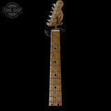 Neck and headstock of Used Neville Custom Shop Thinline.